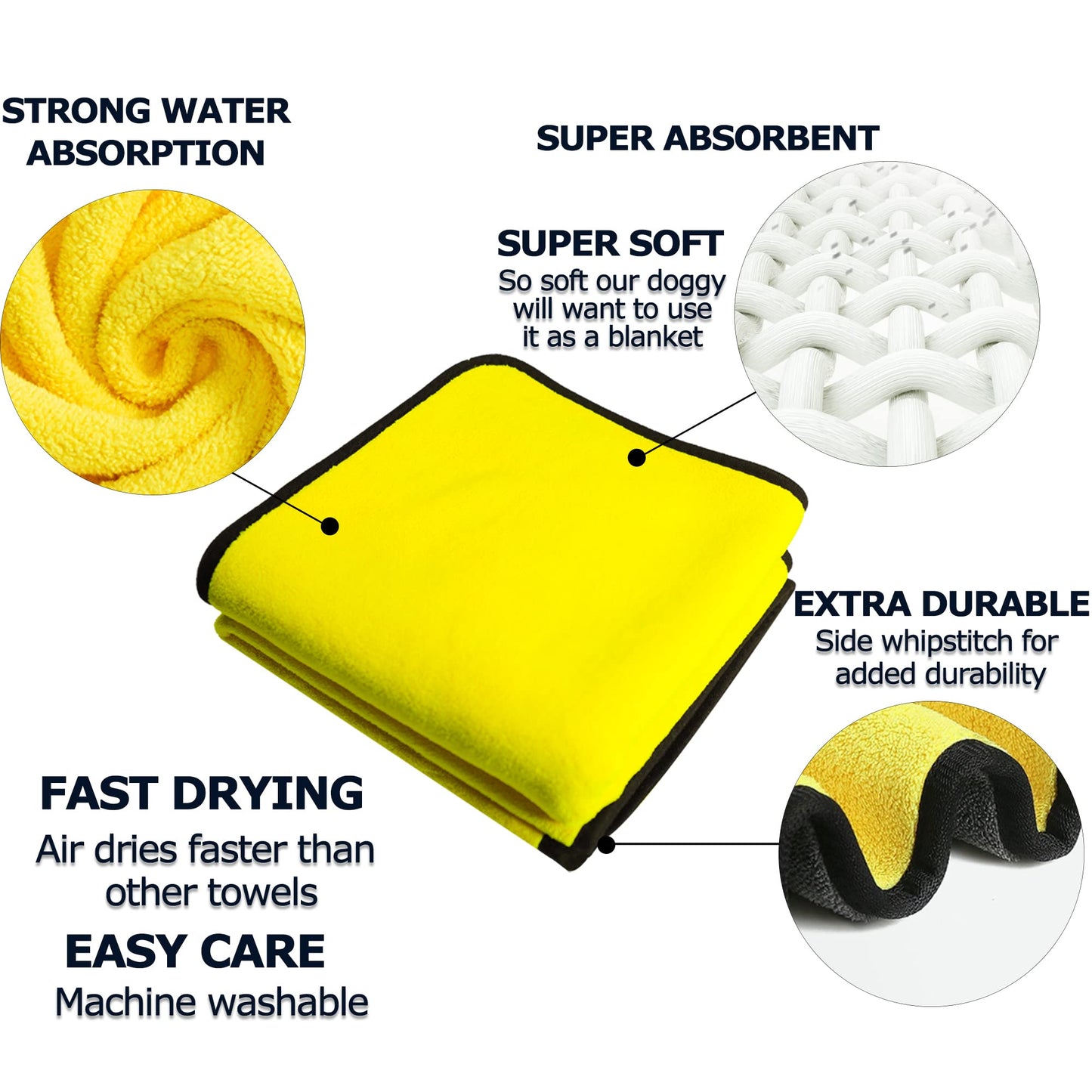 Microfiber Pet Towel